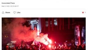 开云官网-庆祝晋级酿悲剧！ESPN：巴黎球迷赛后庆祝活动3人受伤，43人被捕