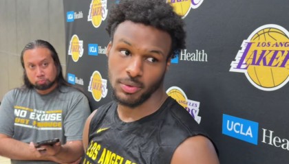 布朗尼调侃打夏联自己算老将！回应詹姆斯去留：朋友问我打算怎么办